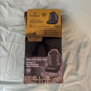 Browning Camo and Black Universal Seat Cover